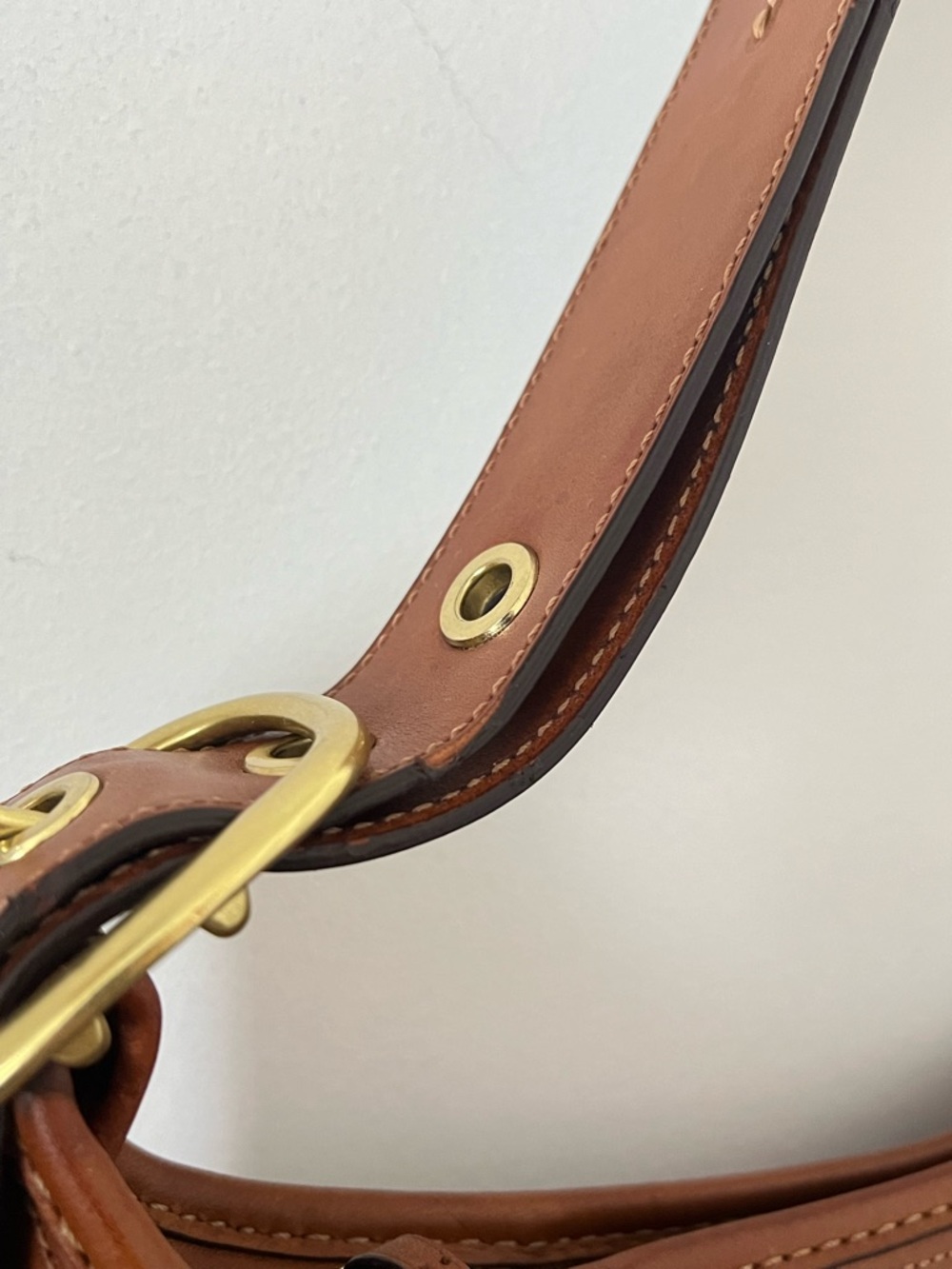 COACH Signature Canvas Shoulder Bag in Brown - Picture 7 of 15